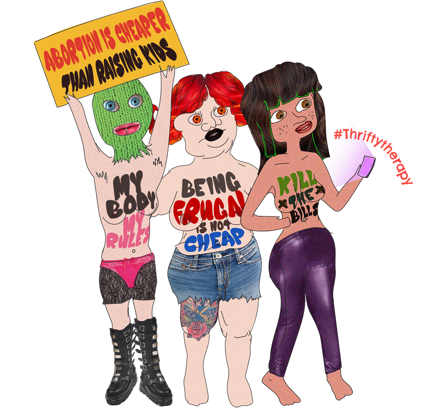 Topless-Protesters